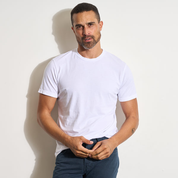 Mens Asher Standard Tee MKTP0002 White