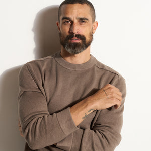 Wilder Raglan Sleeve Crew Neck Sweater