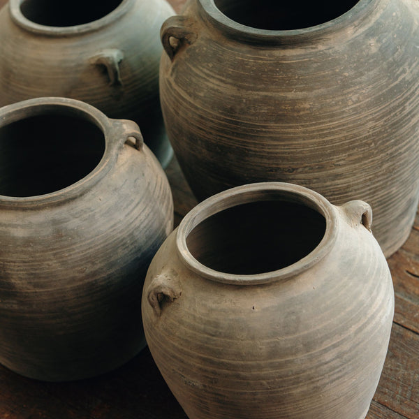 Home Vintage Chinese Water Pot with Two Ears HCVA0002 L