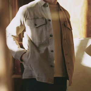 Odessa Mid-Century Twill Field Jacket