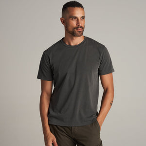 Mens Asher Standard Tee MKTP0002 Faded Black