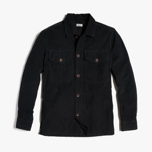 Mens Odessa Cord Field Jacket MWOW0002 Black