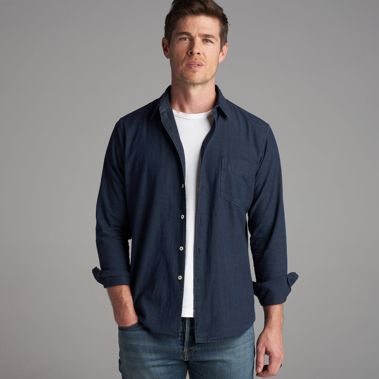 Pecos Chambray Shirt – Rowan