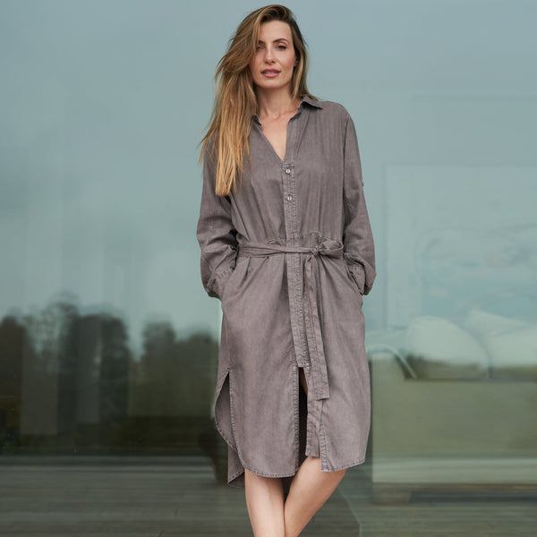 Womens Anna Shirt Dress WWDR0002 Anchor
