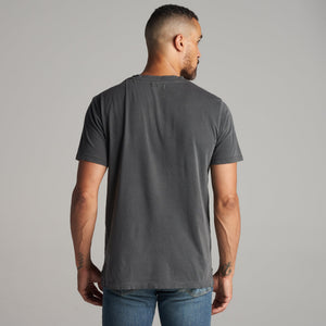 Mens Asher Pocket Tee MKTP0001 Faded Black