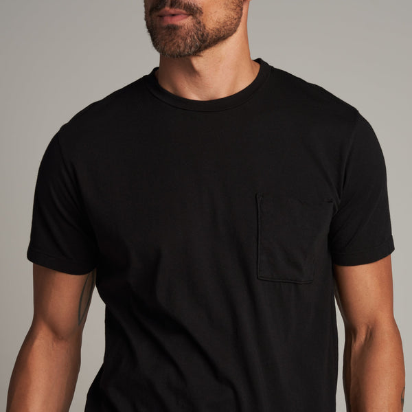 Mens Asher Pocket Tee MKTP0001 Midnight