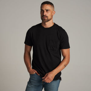 Mens Asher Pocket Tee MKTP0001 Midnight