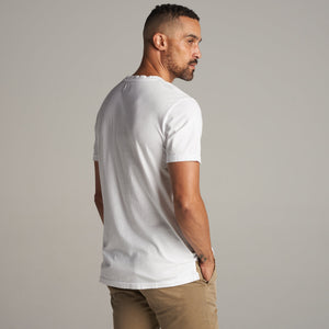 Mens Asher Pocket Tee MKTP0001 White