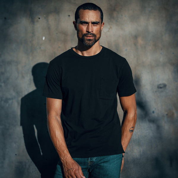 Mens Asher Pocket Tee MKTP0001 Midnight