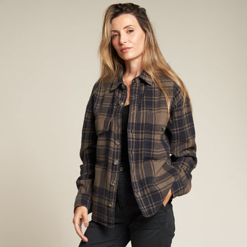 Dakota Flannel Shirt Jacket - Rowan
