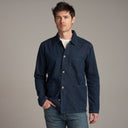 Mens Duncan Denim Chore Jacket MWOW0005 Indigo