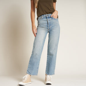 Hayden Straight Leg Jean - Rowan