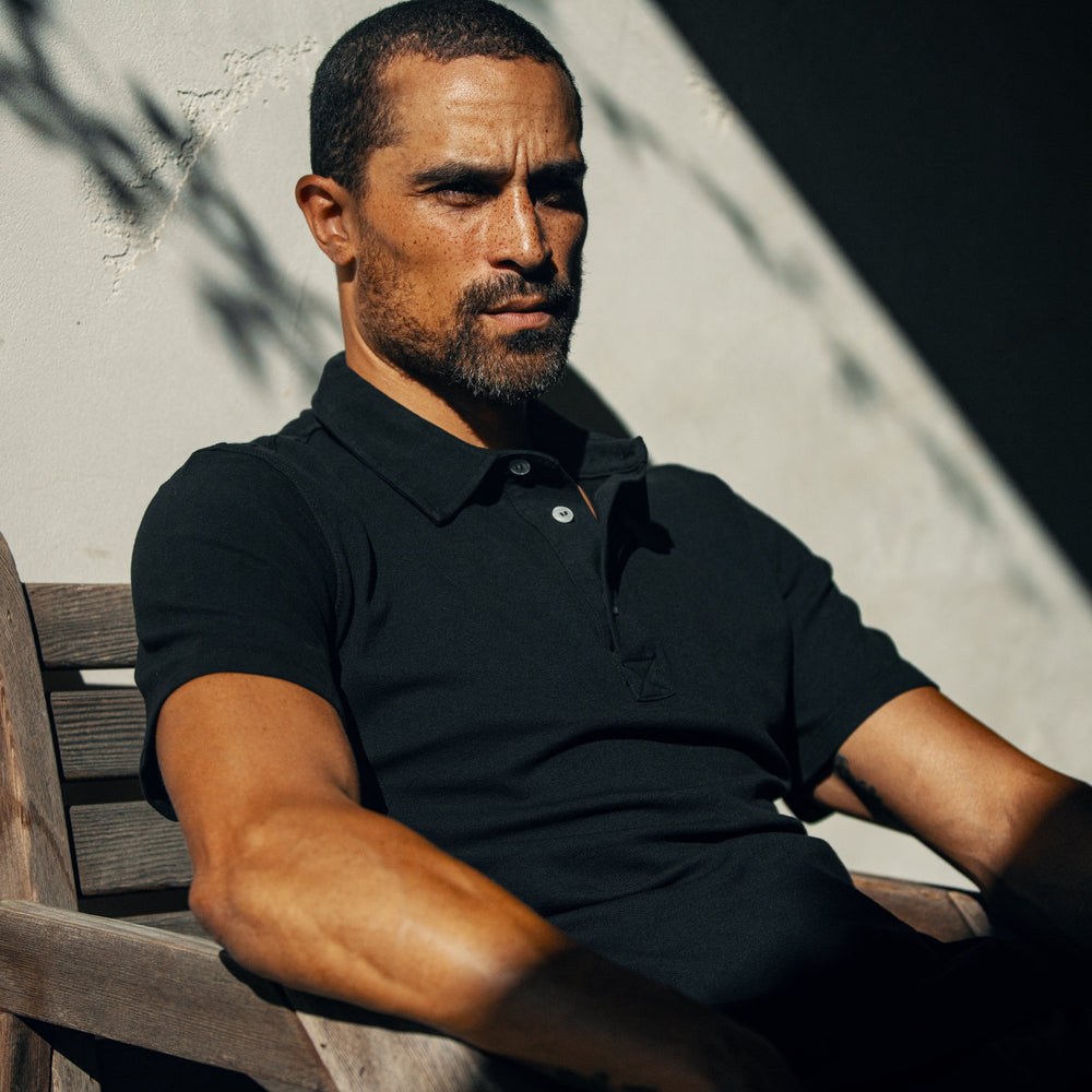 Mens Henderson Polo MKTP0010 Black