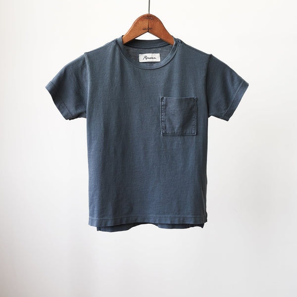 Kids Kids Asher Pocket Tee BKTP0001 Slate