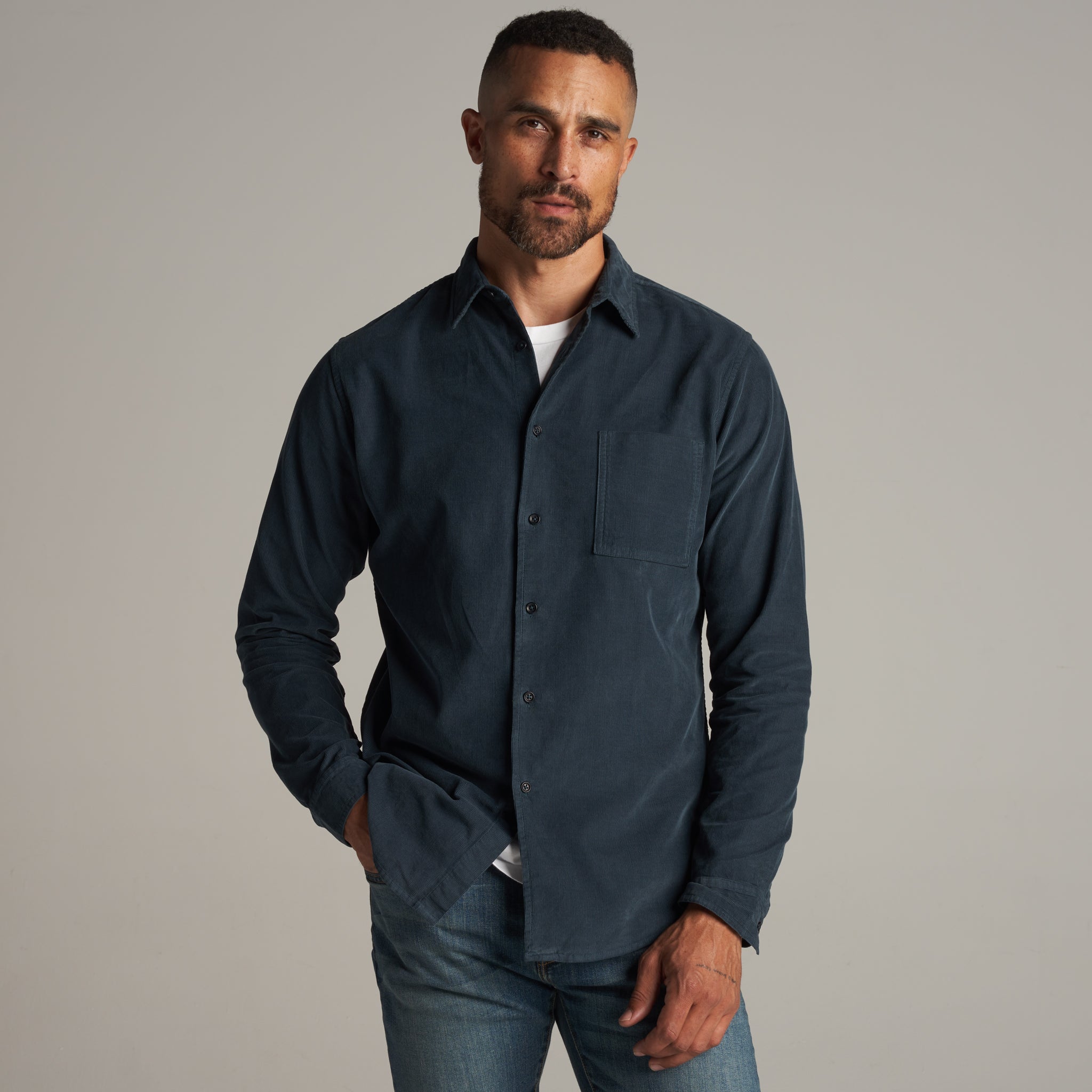 Nobel Fine Wale Cord Shirt – Rowan Nobel Fine Wale Cord Shirt – Rowan