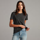 Womens Tyler Tee WKTP0001 Faded Black